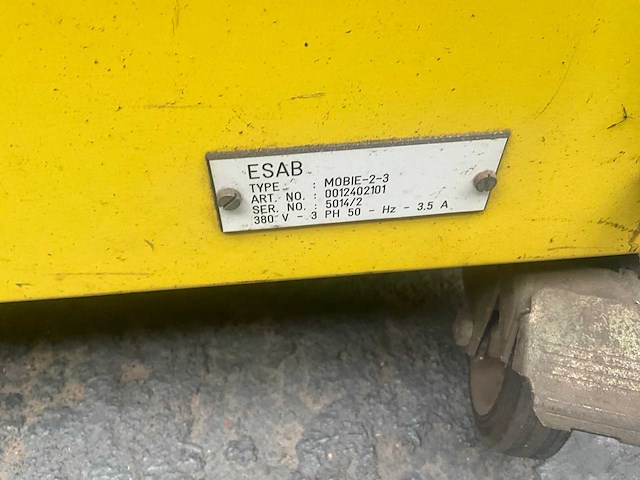 Esab - mobie-2-3 - lasdampafzuiginstallatie - afbeelding 6 van  10