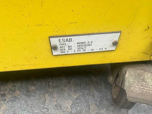 Esab - mobie-2-3 - lasdampafzuiginstallatie - afbeelding 6 van  10