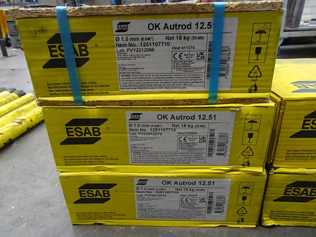 Esab - rol mig/mag lasdraad (5x) - afbeelding 3 van  3