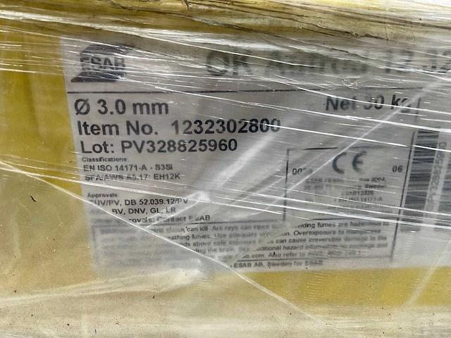 Esab 12.32 ø 3.0mm saw lasdraad (32x) - afbeelding 2 van  3