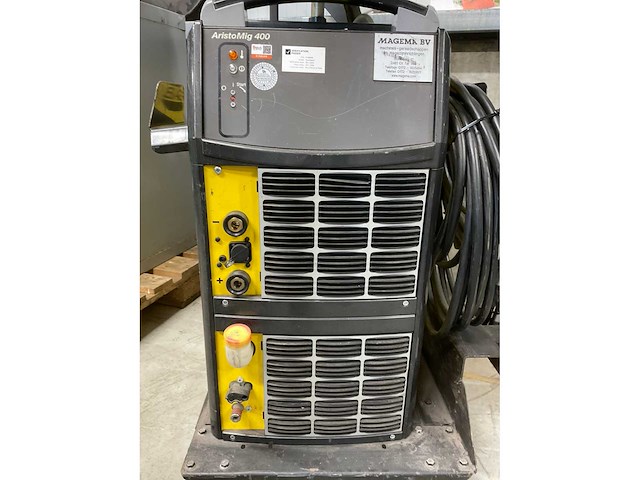 Esab aristomig 400 mig lasapparaat - afbeelding 3 van  8
