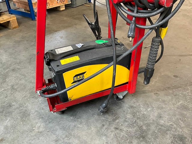 Esab caddy arc 151i tig-lasmachine - afbeelding 3 van  6