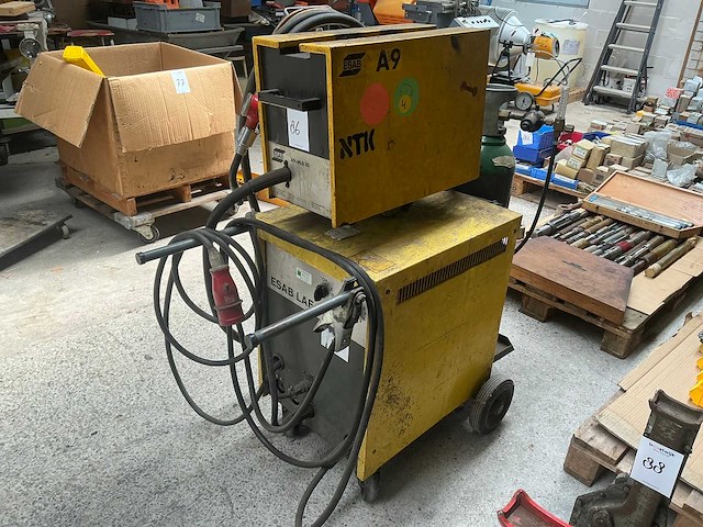 Esab lae 315 mig lasapparaat voor aluminium - afbeelding 1 van  6