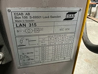 Esab lan315 mig lasapparaat - afbeelding 7 van  12