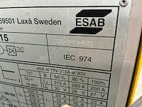 Esab lan315 mig lasapparaat - afbeelding 8 van  12