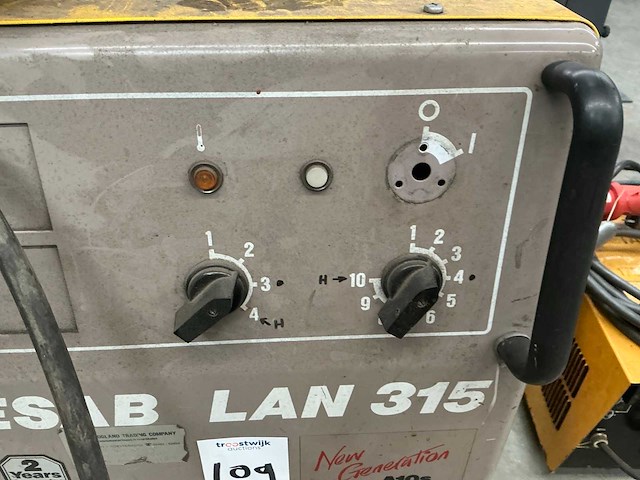 Esab lan315 mig lasapparaat - afbeelding 9 van  12