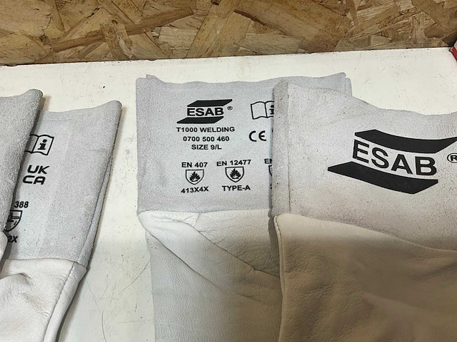 Esab lashandschoenen (3x) - afbeelding 4 van  4