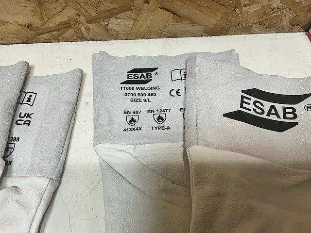 Esab lashandschoenen (3x) - afbeelding 4 van  4