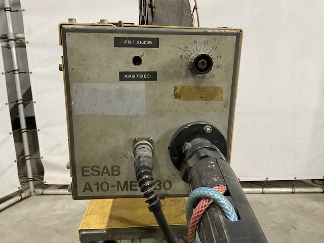 Esab lhh400 universal / a10-mec 30 lasapparaat - afbeelding 11 van  14