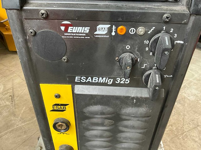 Esab mig 325 mig lasapparaat - afbeelding 6 van  10