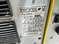 Esab mig 4000iw mig lasapparaat - afbeelding 4 van  5