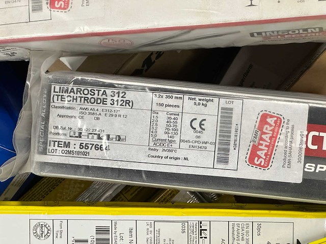 Esab / mix - diverse elektroden/lasstaven - afbeelding 2 van  12