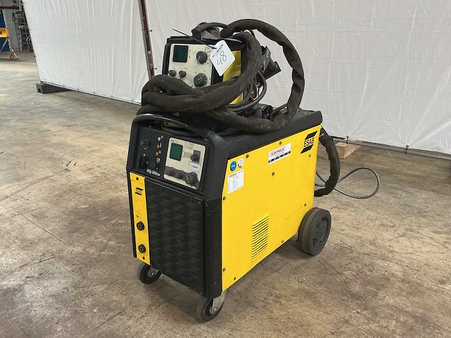 Esab origo mig 502cw met feed 484w mig lasapparaat - afbeelding 1 van  10