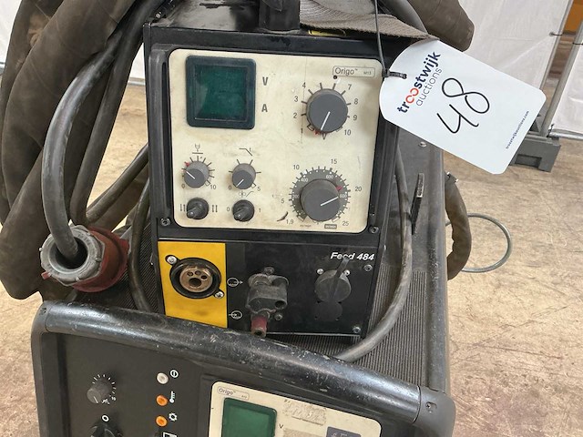 Esab origo mig 502cw met feed 484w mig lasapparaat - afbeelding 4 van  10