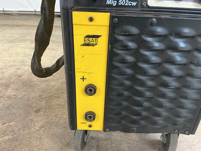 Esab origo mig 502cw met feed 484w mig lasapparaat - afbeelding 5 van  10
