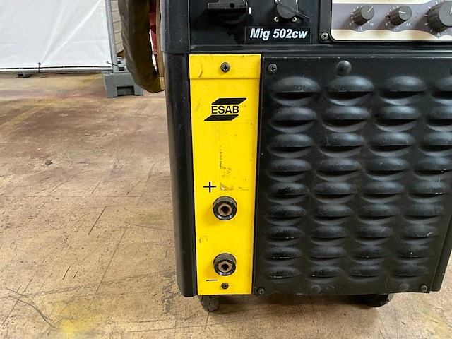 Esab origo mig 502cw mig lasapparaat - afbeelding 9 van  10