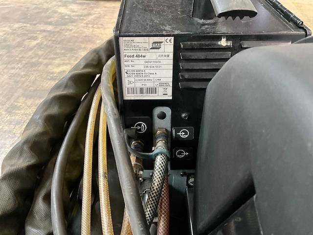 Esab origo mig 502cw mig lasapparaat - afbeelding 10 van  10