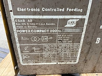 Esab power compacg 200 mig lasapparaat - afbeelding 2 van  10