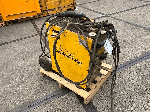 Esab power compacg 200 mig lasapparaat - afbeelding 5 van  10