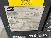 Esab thf225 lasapparaat - afbeelding 4 van  4