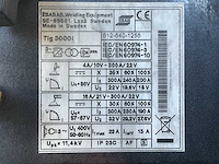 Esab tig 3000 i lasapparaat - afbeelding 9 van  9