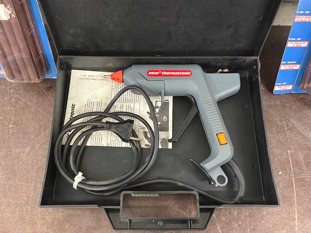 Esco thermotronic lijmpistool met lijmpatronen - afbeelding 7 van  8