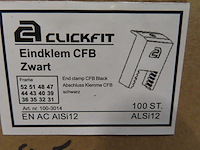 Esdec - clickfit - eindklem cfb (100x) - afbeelding 2 van  2