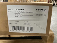 Esdec - flatfix fusion 1700 - winddeflector (90x) - afbeelding 2 van  3