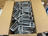 Esdec clickfit aluminium dakhaak breed 51-63mm (30x) - afbeelding 2 van  5