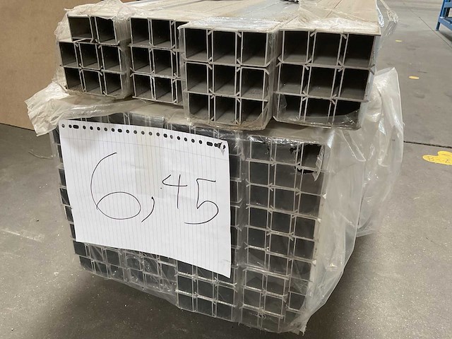 Esdec clickfit evo 6450mm aluminium montagerails (143x) - afbeelding 2 van  2