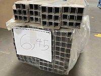 Esdec clickfit evo 6450mm aluminium montagerails (143x) - afbeelding 2 van  2