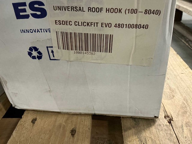 Esdec clickfit evo dakhaken (150x) - afbeelding 3 van  4