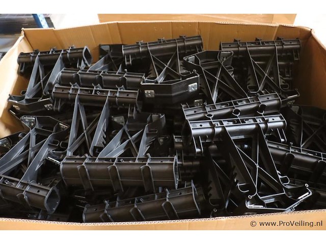 Esdec flatfix fusion basiselement montagesysteem voor zonnepanelen high base 100-7031 - 100 stuks - afbeelding 3 van  5