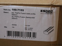 Esdec flatfix fusion basisprofiel 550mm 100-7155 - afbeelding 6 van  6