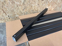Esdec flatfix fusion basisprofiel 750 mm zwart (54x) - afbeelding 4 van  7