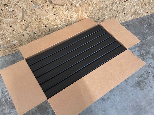 Esdec flatfix fusion basisprofiel 750 mm zwart (54x) - afbeelding 6 van  7