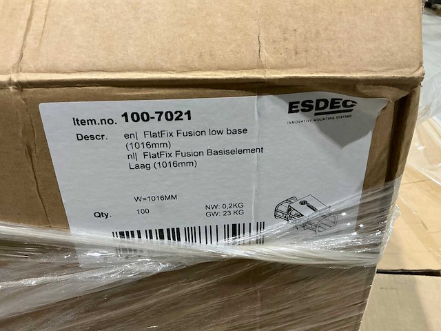 Esdec flatfix fusion partij basisprofielen en elementen - afbeelding 10 van  15
