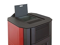 Esperia - es135 square bordeaux - vrijstaand - pelletkachel - afbeelding 4 van  5