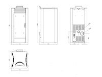 Esperia - esesa13 vrijstaand - pelletkachel - afbeelding 5 van  6