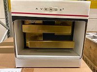 Espirando vierkant rozet deurkruksets (112x) - afbeelding 1 van  6