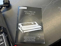 Espressions - vacu pro 30 stainless ep6500 - professionele vacumeermachine - afbeelding 5 van  6