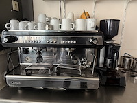 Espresso machine met koffiemolen, astoria, tanya r, grijs / chroom, 2017 - afbeelding 5 van  18