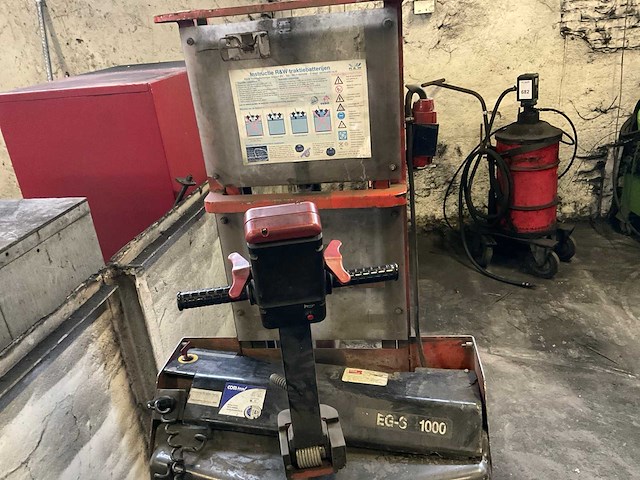 Esra eg-s 1000 elektrische palletstapelaar - afbeelding 4 van  7