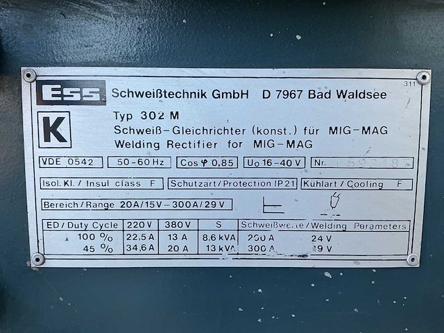 Ess 302 m lasapparaat - afbeelding 8 van  8