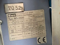 Ess m1-2500 mig lasapparaat - afbeelding 7 van  10