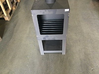 Esschert design - ff 546 - terrashaard + hout opslag - afbeelding 2 van  3