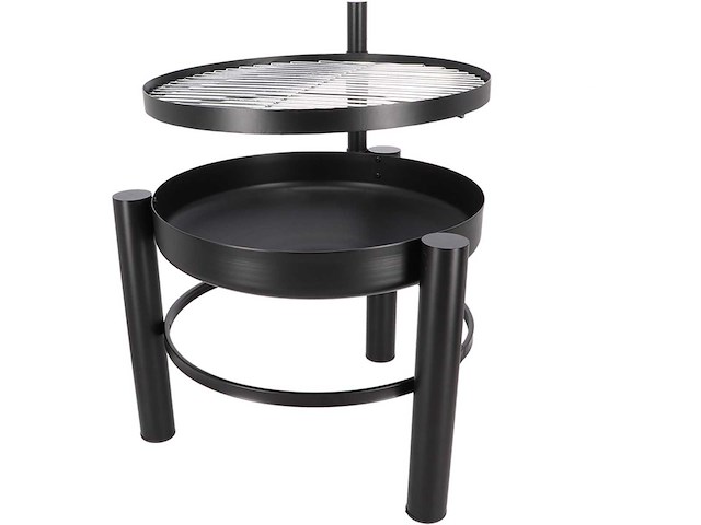 Esschert design - ff537 - vuurschaal met grill l - afbeelding 1 van  4