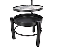 Esschert design - ff537 - vuurschaal met grill l - afbeelding 1 van  4