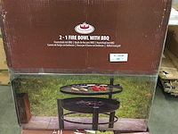 Esschert design - ff537 - vuurschaal met grill l - afbeelding 2 van  4