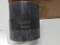 Esschert design - rustiekkaarsen (18x) - afbeelding 2 van  4